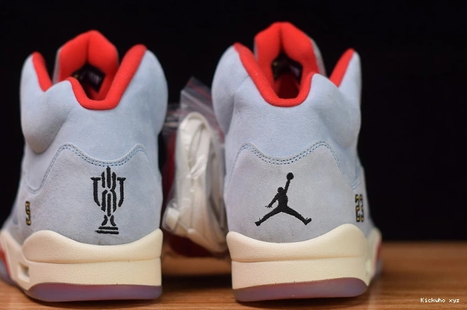 CI1899-400 Room Blue Trophy Air 5 x JSP Ice Jordan 0707